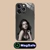 Anne Hathaway Mobile Phone Case for iPhone 17 16 15 14 13 12 11 Air Pro Max Plus Mini MagSafe Glass Colorful Cover Pretty Cover