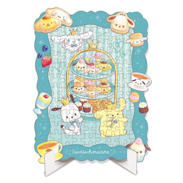 Пазл-головоломка Sanrio Characters Dessert Time Deco Decorating Jigsaw Puzzle Characters 108 Pieces, популярная корейская головоломка
