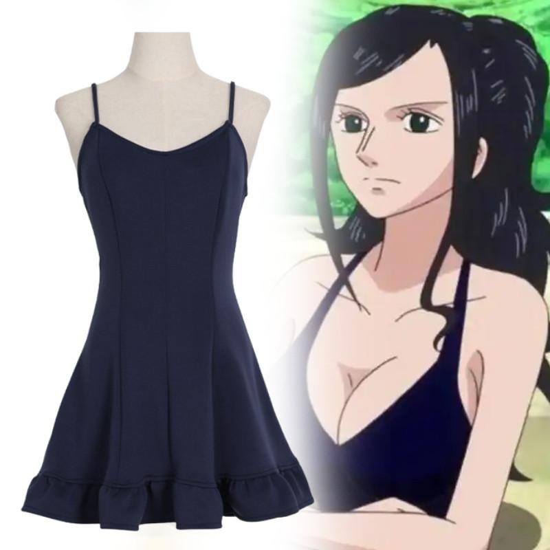 One Piece Nico Robin Cosplay Costumes With Polyester Fabric For Women And Children For Anime And Cosplay Parties