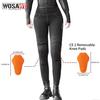 Women Motorcycle Riding Protective Pants Slim Fit Motorcycle Riding Protective Pants Anti-drop Stretch Motocross Trousers