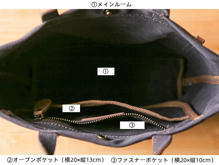 IOKI HAPU Холщовая сумка-тоут из натуральной кожи, Сумка для ланча, Сумка через плечо, Водоотталкивающий холст, 2-в-1 (белый)