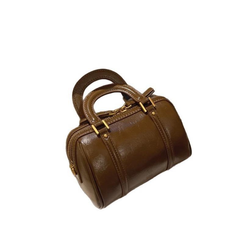 Ручная сумка-бостонка, Маленькая квадратная сумка, Ретро и модная сумка через плечо