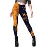 New Women's Clothing Halloween Carnival Night Dark Style Pattern Print Tight Fitness Leggings Women