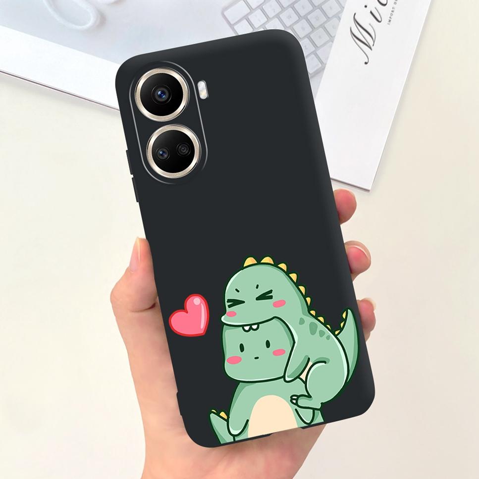 For Huawei nova 10 SE 4G Case Fashion Cartoon Pattern Soft Silicone Cover For Huawei Nova 10SE BNE-LX1 Bumper Phone Case Funda