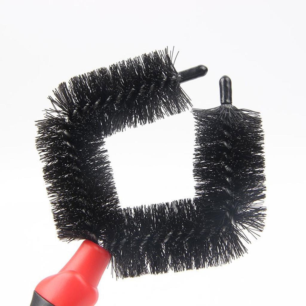 3pack Bike Scrubbers Quick Washing Brush Large Brush Chain Washer Small Brush for Maintenances Professional