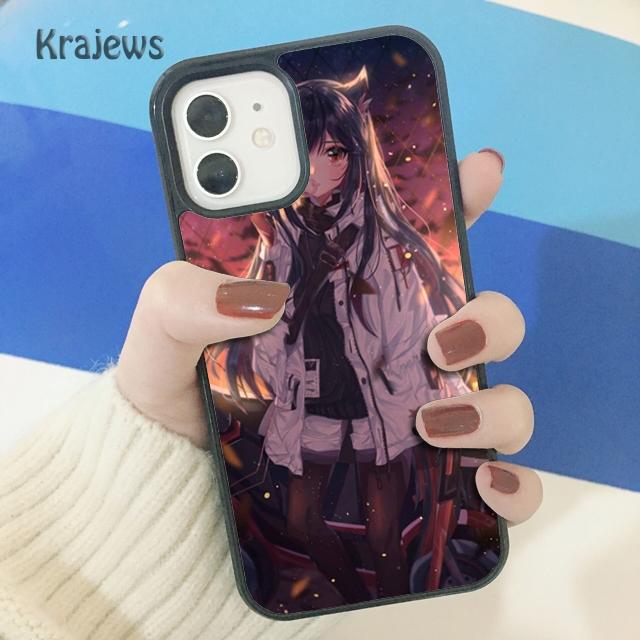 Мягкий чехол для телефона Krajews Amiya Ansel Arknights для iPhone 14 5 SE 6s 7 8 plus X XR XS 11 12 13 pro max Samsung S21 S22ultra