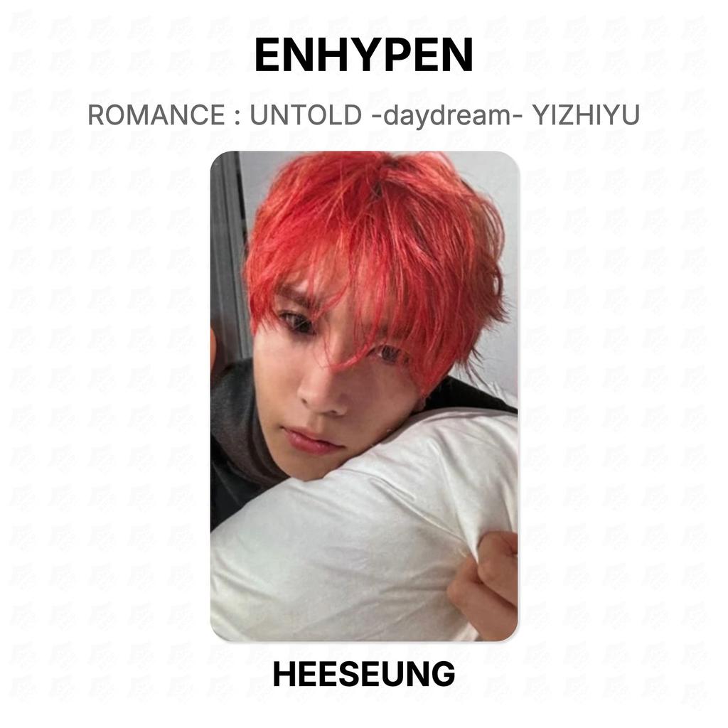 ENHYPEN РОМАНТИКА : UNTOLD -daydream- Официальная фотокарточка YIZHIYU