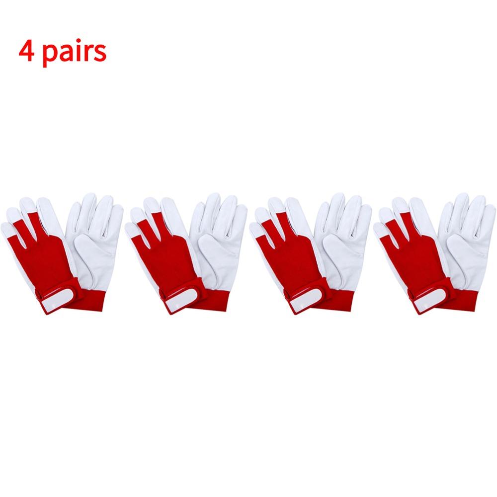 Safety Work Gloves Builder Gloves Gardening Gloves Light-Duty Mechanic Gloves TIG MIG Welding Leather Mechanical Work Glove