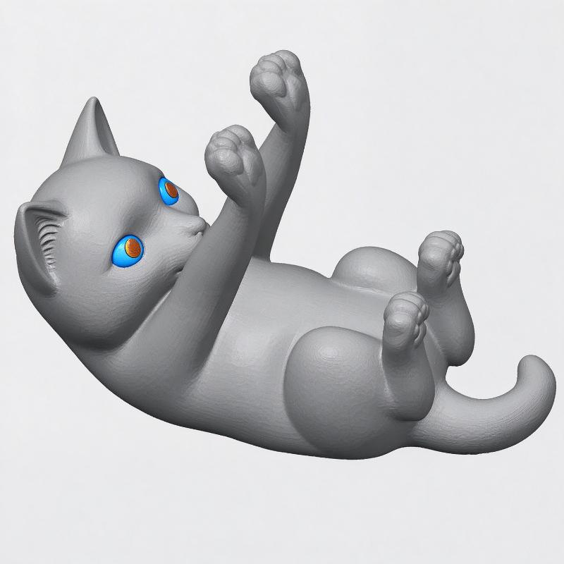 1 шт. Милый держатель для телефона на стол в форме котенка, 3D-печать, регулируемая подставка для телефона в виде черной кошки, настольная подставка для телефона, животное, декор для стола