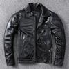 The Top Layer Is Delicate Sheepskin Genuine Leather Jacket for Men