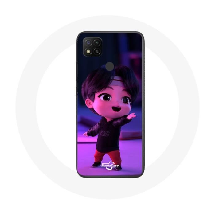 Case for Xiaomi Redmi 9C BTS TinyTAN Jin Animation