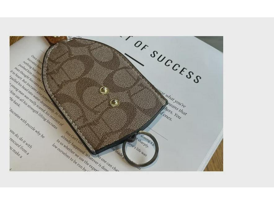 Стильная женская ретро-многофункциональная сумка для ключей с держателем для пульта дистанционного управления и зажимом для брелока