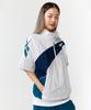 Reebok Анорак с панелями Vector с коротким рукавом - Серый