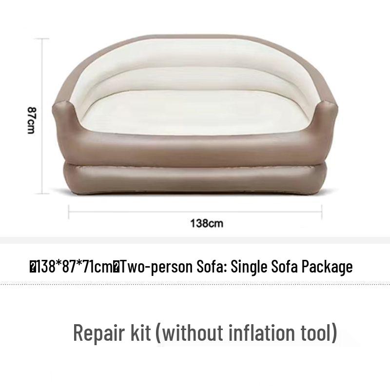 Утолщенное надувное кресло-диван для дома и отдыха на природе