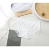 Nude Ice Silk Women's Underwear Seamless Middle Waist Hip Lift Sexy Lace Lace Cotton Breathable Large Briefs
