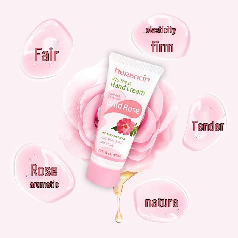 Herbacin Chamomile & Rose Hand Cream Duo 20ml