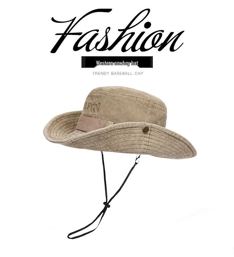 Женская летняя панама, которую можно стирать – Защита от солнца, Стильный дизайн в стиле вестерн-ковбой для кемпинга и походов на природе.