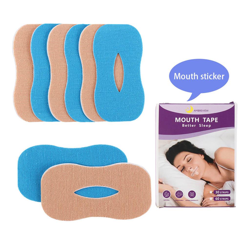 30 шт./кор., лента против храпа, лента для сна, наклейки с закрытым ртом для детей