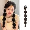 Ponytail Wigs Korean Style Colorful Braid Wig Women'S Hair Accessories