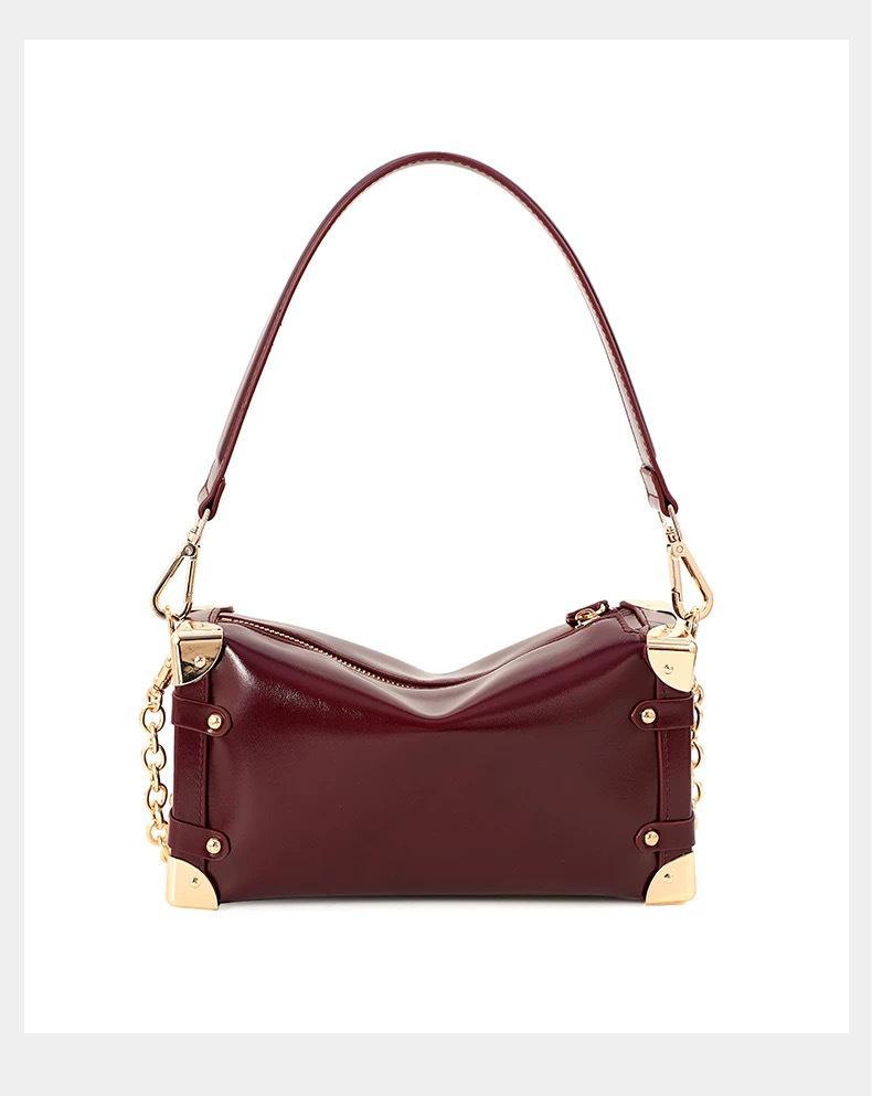 Женская ретро сумка подмышку из мягкой кожи 2025 - Новый осенне-зимний стиль кроссбоди и на плечо