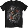 Мужская футболка Guns N Roses Firepower приталенного кроя X-Large Черная