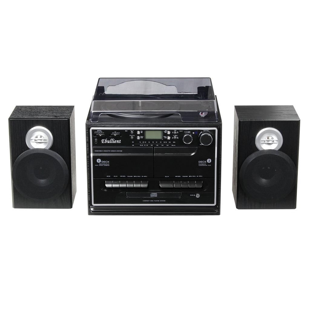 Кассетный проигрыватель пластинок с функцией записи и копирования TCD-389W