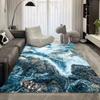 Nordic Room Decoration Aesthetic Carpet Living Room Modern Non-slip Rug Washable Bedroom Coffee Tables Mat Large Room Rugs
