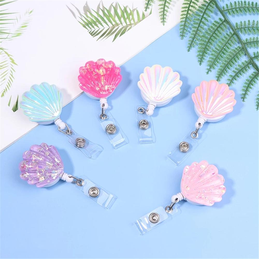 Holder Clip ID Card Name Tag Holder ID Badge Holder Retractable Badge Nurse Doctor School Supply