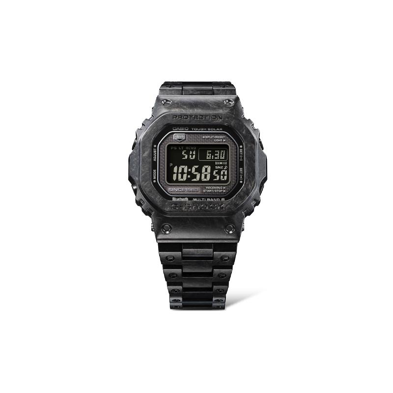 CASIO G-SHOCK 40th Anniversary Edition LED light, six rounds of radio wave solar power, Quartz, carbon fiber strap, , same style for men GCW-B5000UN-1