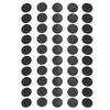50PCS Speaker Isolation Feet 35x3mm EVA Foam Anti Vibration Sound Addicted Isolation Pads with