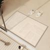 Luxury Diatomite Bath Mats Bathroom Anti Slip Foot Mat Super Absorbent Quick Dry Bathtube Carpet Toilet Rug Doormat Washable