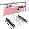 5/10/15/20Pcs Anti-slip Trouser Clothes Rack Organizer Shirt Pants Jeans Hanger