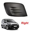 Car Front Lower Bumper Fog Light Cover Grilles For Citroen Berlingo Peugeot Partner 2015 2016-2019 Auto Side Grills Accessories