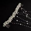 Elegant Bridal Pearl Hair Vine Romantic Pearl Hair Comb  Party Celebration