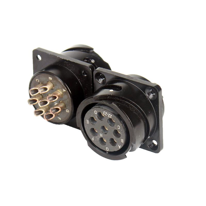 Speaker Professional Audio Waterproof 8 Pin Connector Socket Plug Socapex