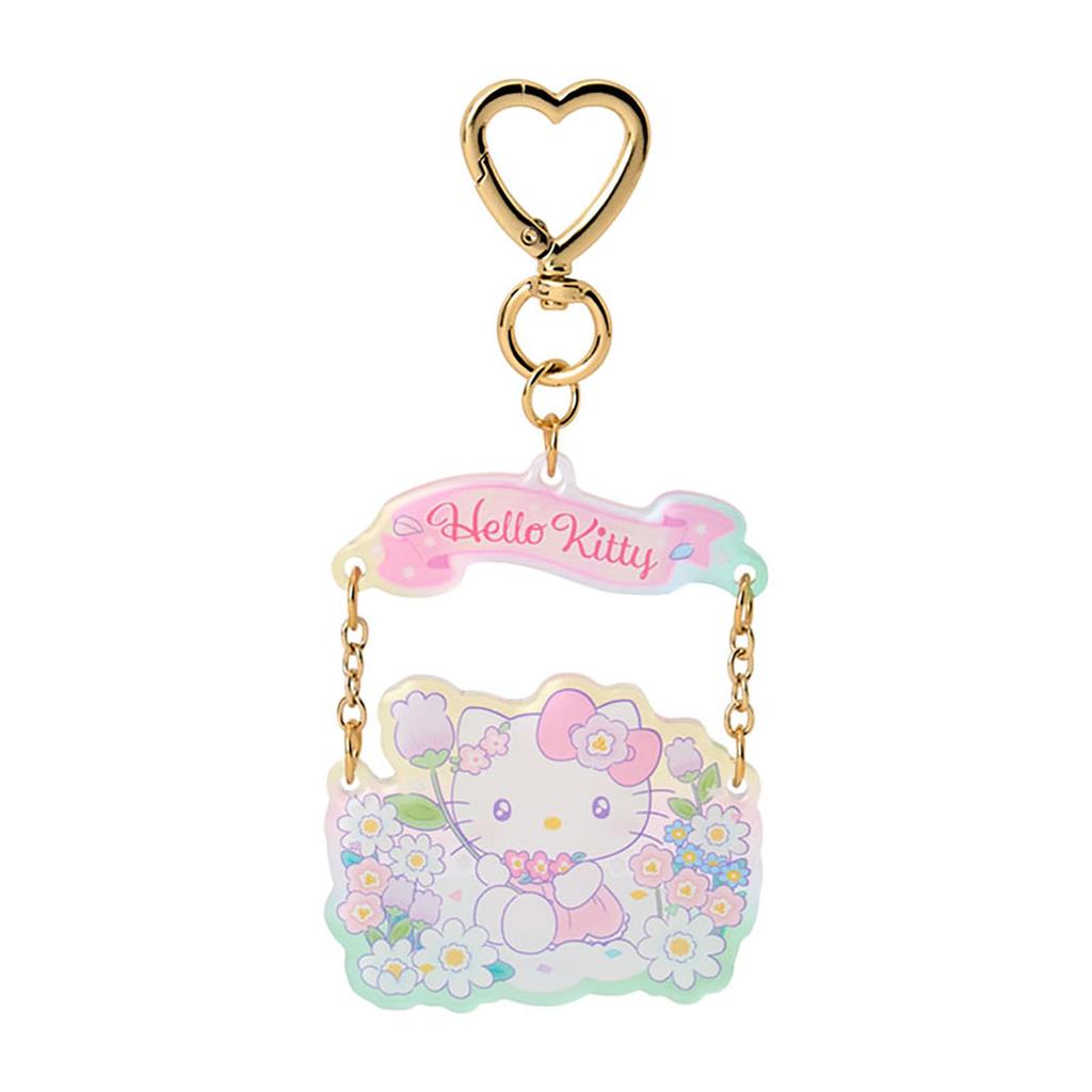 Sanrio Hello Kitty Acrylic Keychain Is the Exciting 561487 (Everyone Star! Design)