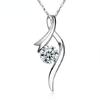 925 Sterling Silver Pendant Necklace For Women Heart Necklace Silver 925 Jewelry Women Necklace 925