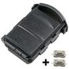 2 Buttons Car Remote Control Key Case Shell Replacement Fit for OPEL AGILA MERIVA CORSA C COMBO