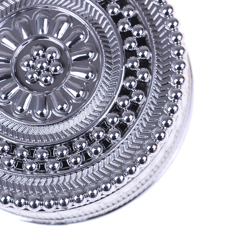 Творческая пластиковая круглая коробка конфет свадебные винтажные шоколадные подарочные коробки для сладостей