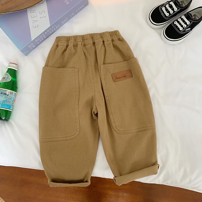 Повседневные детские модные осенние комбинезоны свободного кроя от Tong Chenchen