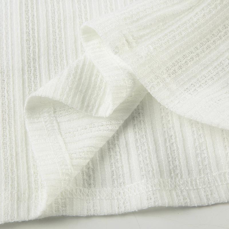 Женский текстурированный кружевной V-образный вырез, сексуальный, с оборками на груди, цветной, с тонкой талией и универсальным топом