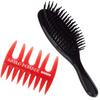 Bablo Pomade Сетка Расческа Набор Щетка для Волос Стайлинг Стиль (красный) & Мужской парикмахерский/барбершоп из 2 предметов