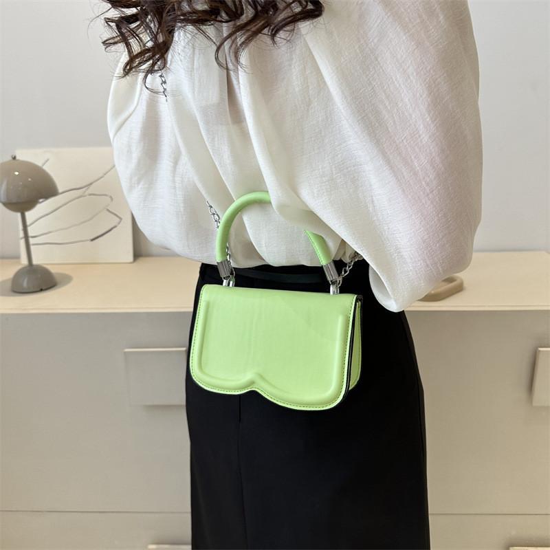 Stylish Small Square Pu Handbag For Women Trendy Crossbody Bag With Synthetic Leather Lining