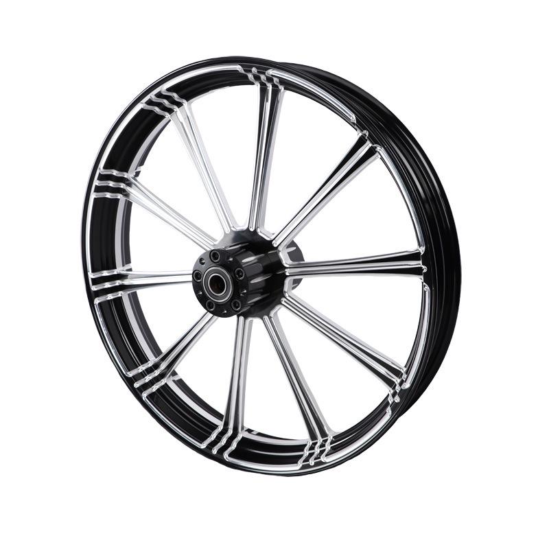 Forged Aluminum Wheel for 2008+ Harley Touring Models with Dual Discs (ABS-Compatible)