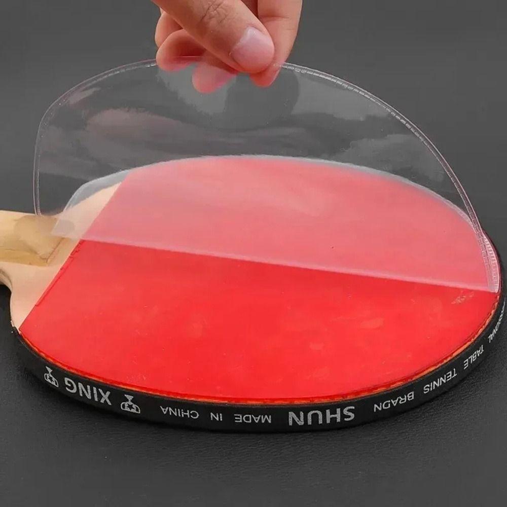 Sticky Table Tennis Paddle Maintenance Cover Ping Pong Bat Rubber Protection Film