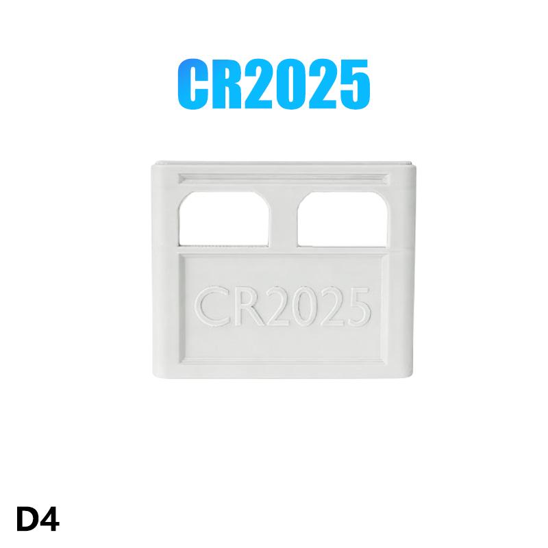 Коробка для хранения батареек Aaa/Aa/9V/Cr2032/Cr2025, штабелируемый органайзер для батареек, декоративный держатель для батареек, коробка для хранения для дома, офиса