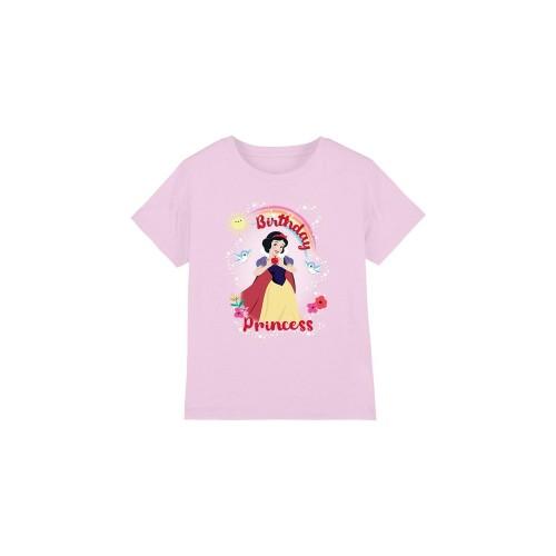 Белоснежка и семь гномов Детская футболка на день рождения принцессы и друзей