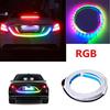 120 см Автомобильный задний багажник Фонари Многоцветный RGB Задний багажник Свет Динамический стример Тормозной Сигнал Поворота Предупреждение