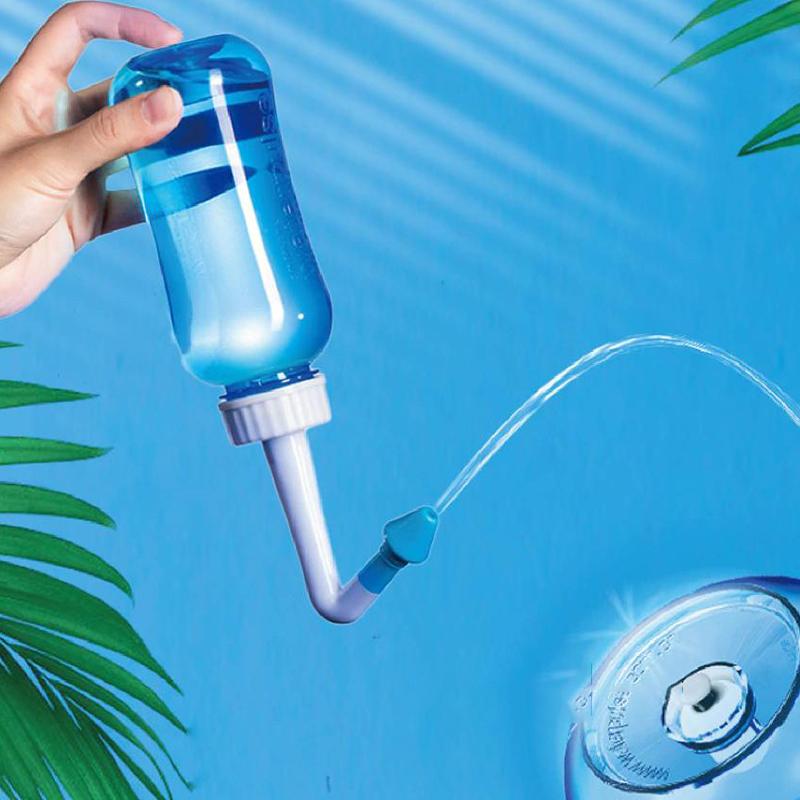 Спрей для промывания носа, очиститель, ирригатор для носа, нети-пот, ополаскиватель, средство для очистки носа, профилактика синусита, лечение ринита, уход за здоровьем, 300/500 мл