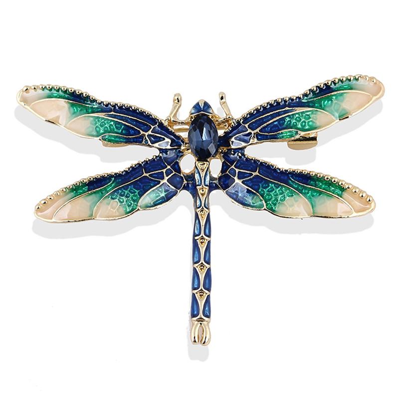 Charm Dragonfly Animal Brooch Pin Ladies Gift Jewelry